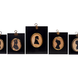 Five Framed Silhouettes Largest 2aad5f