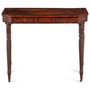 A Classical Mahogany Console Table
19th