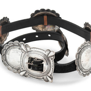 A Southwestern Silver and Leather