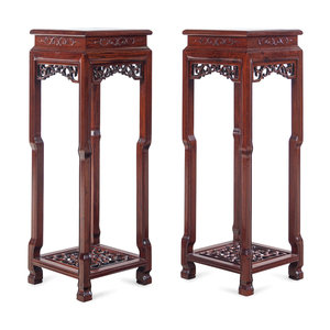 A Pair of Chinese Carved Hardwood 2aadd4