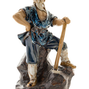 A Chinese Ceramic Figure of a Man Second 2aae03