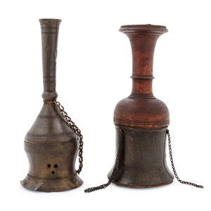 A Brass Incense Burner and a Brass 2aae11