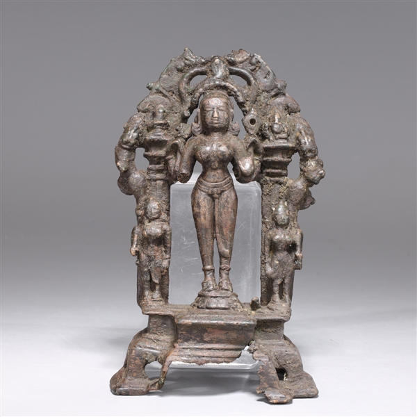 Antique Indian bronze deity with 2aae46