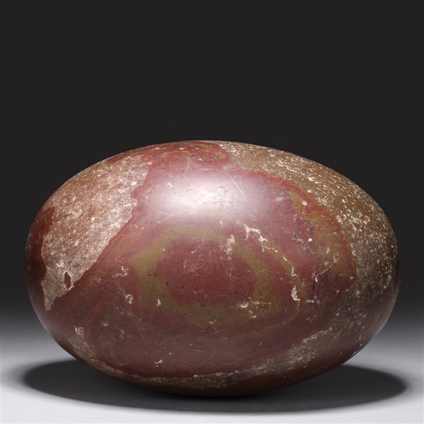 Antique Indian stone Shiva Lingam;