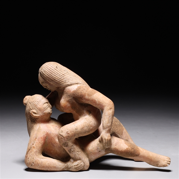 Chinese pottery erotic scene with 2aae5f