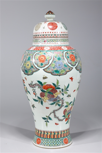 Chinese famille verte enameled