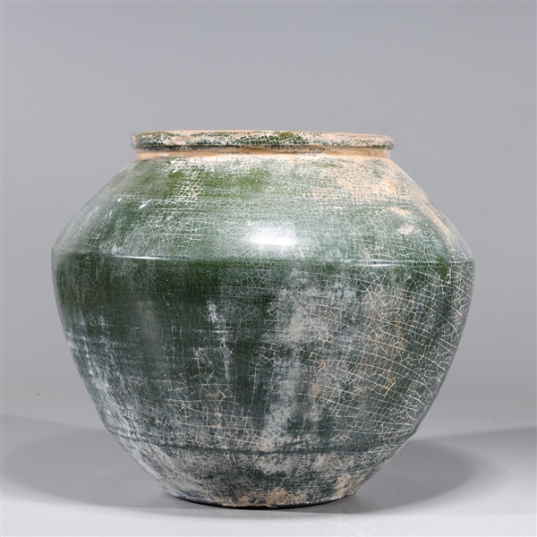 Chinese green crackle glazed early