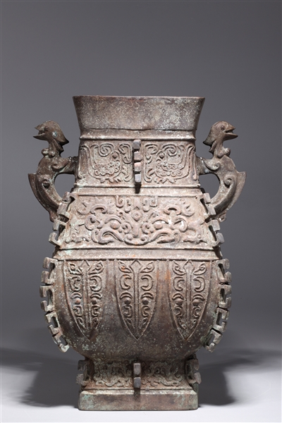 Chinese archaistic bronze metal 2aaead