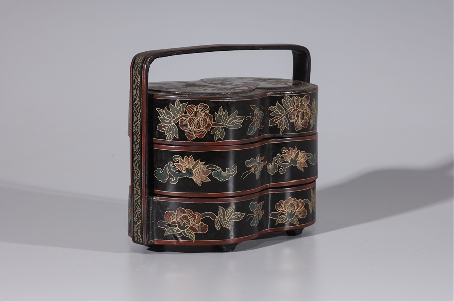 Chinese lacquer stacking boxes 2aaec0