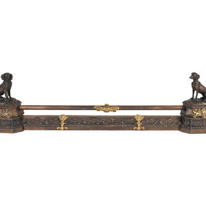 A Charles X Bronze Fireplace Surround
19TH