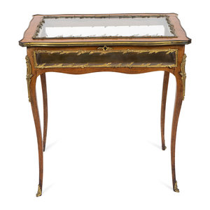 A Louis XV Style Vitrine Table EARLY 2aaef4