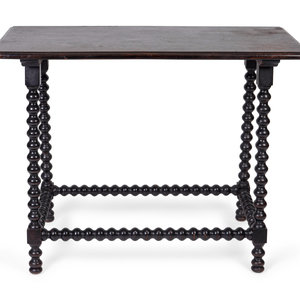 An English Oak Bobbin Table 19TH 2aaf0e