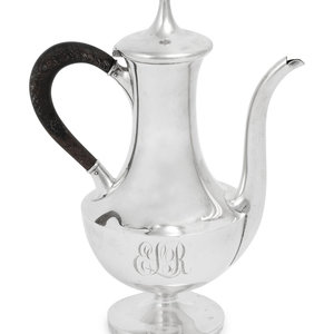 An American Silver Coffee Pot George 2aaf5b