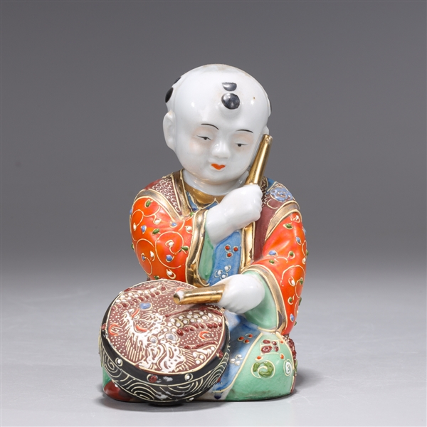 Japanese Satsuma-type Kutani porcelain