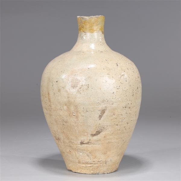 Early Yi Dynasty Korean straw glazed