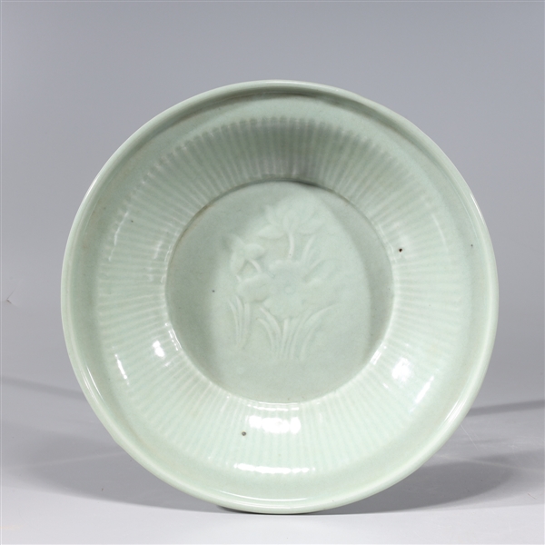 Chinese celadon glazed dish with 2aafd3