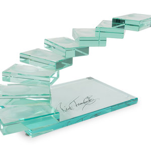 A Glass Works Studio Caviar Stand 2ab005