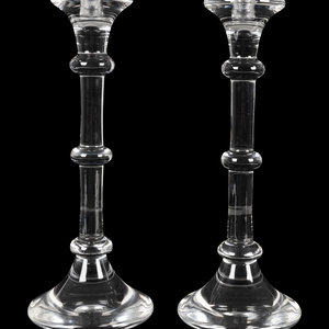 A Pair of Steuben Candlesticks MID 2ab02f