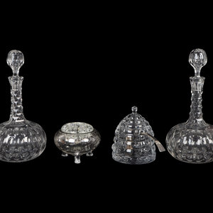 Four Glass and Silver Articles 20TH 2ab02a