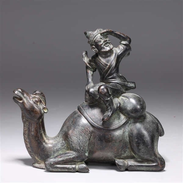 Chinese Tang sytle bronze figure 2ab051