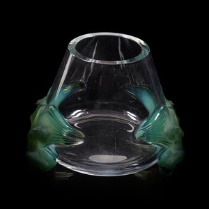 A Lalique Antinea Vase Second Half 2ab2b2