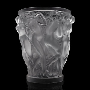 A Lalique Bacchantes Vase Second 2ab2aa