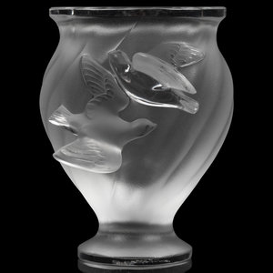 A Lalique Rosine Vase
Second Half