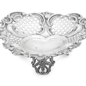 A Victorian Silver Reticulated 2ab30d