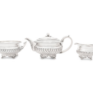 An George III Silver Three Piece 2ab306