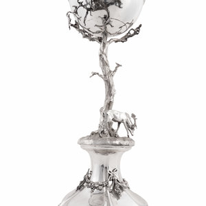 An English Silver Plate Centerpiece Late 2ab324