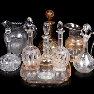 A Collection of Glass Tablewares 19th 2ab382