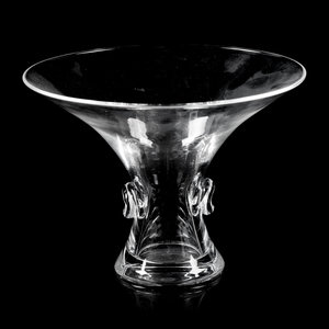 A Steuben Glass Bowl etched Steuben 2ab37d