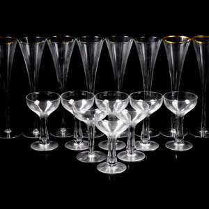 A Collection of Glass Stemware comprising 2ab38b
