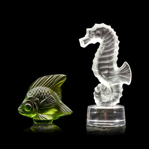 Two Lalique Figures Second Half 2ab3b3