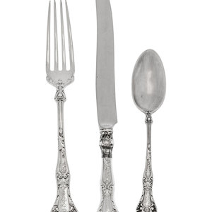 An American Silver Flatware Service Gorham 2ab3fd