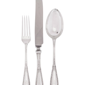 An American Silver Flatware Service
Roden