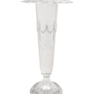A Large American Silver Vase Shreve 2ab41d
