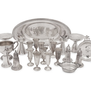A Collection of Silver and Silver-Plate