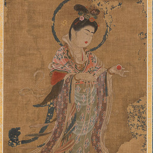 A Print Hanging Scroll of A Chinese 2ab636