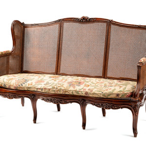 A French Provincial Caned Settee
19th