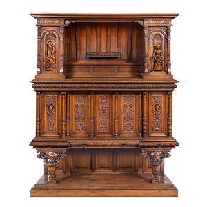 A French Renaissance Revival Carved 2ab7fa