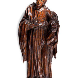 A Continental Carved Wood Figure 2ab82a