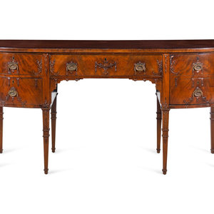 An Adam Style Carved Mahogany Sideboard 19th 2ab8e3