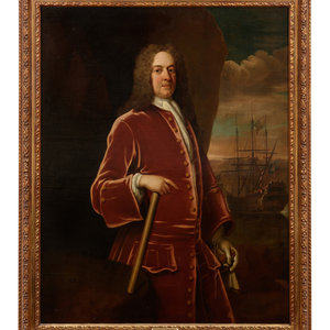 British School 18th Century Portrait 2ab8f8