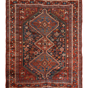 A Southwest Persian Wool Rug
Circa