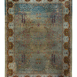 An Agra Wool Rug Early 20th Century 15 2ab927