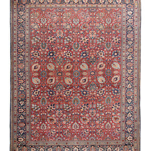 An Agra Wool Rug Mid 20th Century 12 2ab934