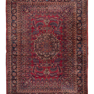 A Nain Wool Rug
Mid-20th Century
13