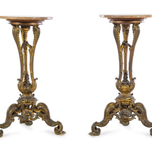 A Pair of Louis XV Style Gilt Bronze 2ab94c