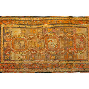 A Caucasian Wool Rug Early 20th 2a92ef